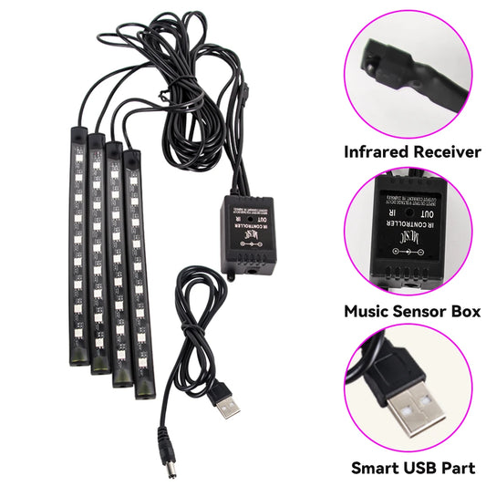 The Bungalow Elite Interior Car Lighting Kit